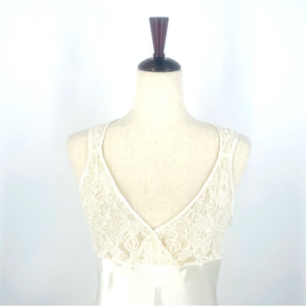 Vintage VAL MODE Slip Dress Lingerie w/Lace Detail
